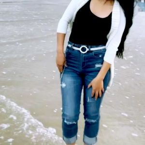 Jeans , cintura alta